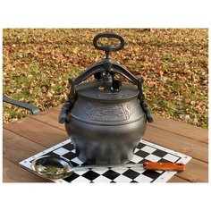 Комплект: Афганский казан Rashko Baba ltd. 10 литров Стандарт + Шумовка 42 см