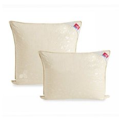 Подушка пуховая Легкие Сны "Камелия"(шампань) 50х68