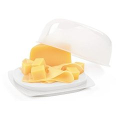 Контейнер для сыра, емкость для сыра, Умная сырница "Кроха" Tupperware, белая