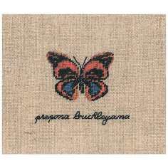 Набор для вышивания: PAPILLON PREPONA BUCKLEYANA (Бабочка PREPONA BUCKLEYANA) Le Bonheur des Dames 4,5*6, 3629