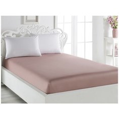 Karna Простыня на резинке Phoebe Цвет: Грязно-Розовый (180x200)