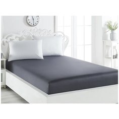 Karna Простыня на резинке Phoebe Цвет: Темно-Серый (180x200)