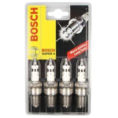 Свеча зажигания BOSCH WR78 SUPER-4 комплект 4шт