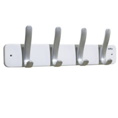 Вешалка Sheffilton SHT-WH20 белый/серебристый