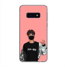 Силиконовый чехол "В маске 2" на Samsung Galaxy S10E / Самсунг Галакси S10E Case Place