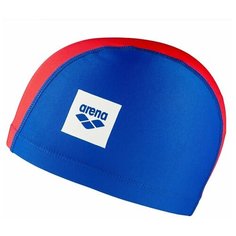 Шапочка для плавания ARENA Unix II Jr, детская 002384104, сине-красный, полиамид/эласт, 3 панели