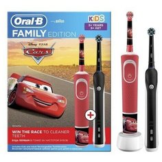 Набор ORAL-B Family Edition (Pro 1 D16.513.1U Black + Vitality Kids D100.413.2K Тачки)