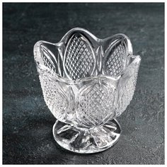 Ваза для сервировки h-110 мм d-125 мм 470 мл 1425041 Бахметьевский завод