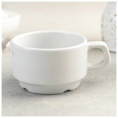 Чашка 170 мл Штабелируемая "Белая" 1931345 Дулёвский фарфор