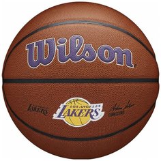 Мяч баскетбольный WILSON NBA LA Lakers WTB3100XBLAL, р.7
