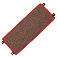 Когтеточка PERSEILINE LOWCOST Slim большая, с пропиткой, ковролин, угловая, 67х17 см