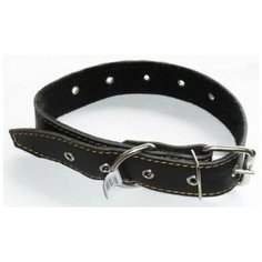 Кожанный щенячий ошейник зоотехнология-м 35