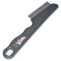 Hello Pet, расческа 2-х рядная, противоблошиная, 65 зубьев