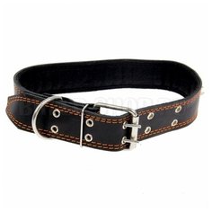 Кожанный щенячий ошейник зоотехнология-м 45