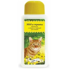 Шампунь Пчелодар с медом и чередой, для кошек, 250 мл