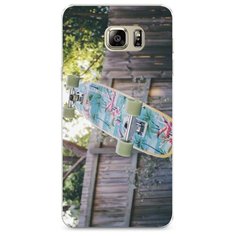 Силиконовый чехол "Хобби скейт 3" на Samsung Galaxy Note 5 / Самсунг Галакси Нот 5 Case Place