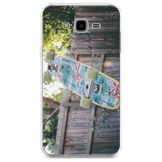 Силиконовый чехол "Хобби скейт 3" на Samsung Galaxy J7 Neo / Самсунг Галакси Джей 7 Нео Case Place
