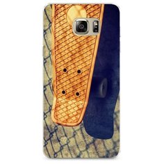 Силиконовый чехол "Хобби скейт 5" на Samsung Galaxy Note 5 / Самсунг Галакси Нот 5 Case Place