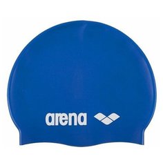 Шапочка для плавания ARENA Classic Silicone Jr, детская , арт.9167077, синий, силикон