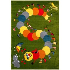 Яркий детский ковер из полипропилена Mango 11057-130 прямоугольник (200*300 см) Carpetoff