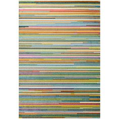 Недорогой синтетический ковер Crystal Merinos C002- Blue прямоугольник (200*300 см)