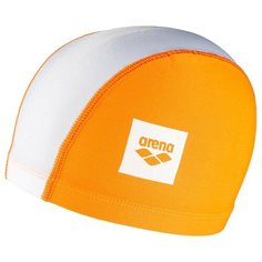 Шапочка для плавания детская ARENA Unix II Jr, 002384106, оранжево-белый, полиамид/эласт, 3 панели