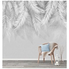 M04203-G Фотообои Флизелиновые с виниловым покрытием Поверхности "Пальмовые листья" 300х270 см Barton Wallpapers