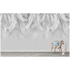 M04205-G Фотообои Флизелиновые с виниловым покрытием Поверхности "Пальмовые листья" 500х270 см Barton Wallpapers