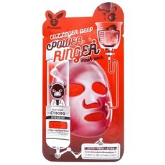 Elizavecca Power Ringer Mask Pack Collagen Deep Укрепляющая тканевая маска с коллагеном (3 штуки)