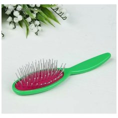 Расческа массажная "Каприз" ЩМ-7 сделано В россии цвета в ассортименте Забава