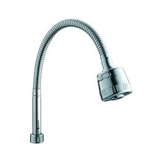 LEDEME Излив для кухонного смесителя гибкий 50см, 2 режима, (SUS), хром, (упак 20 шт), L7501 (арт. 768267)