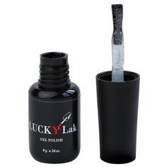 Lucky верхнее покрытие Flash, прозрачный/серебристый