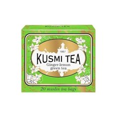 Французский чай Kusmi tea Green Ginger-Lemon в саше 2,2 гр 20 шт.