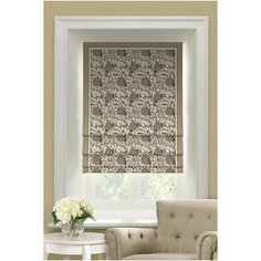 Римская штора Bellezza от Memotex с карнизом. В: 150см. Ш: 135см.