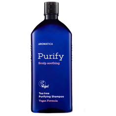 Aromatica Бессульфатный шампунь для жирной кожи головы с чайным деревом Tea Tree Purifying Shampoo, 400мл
