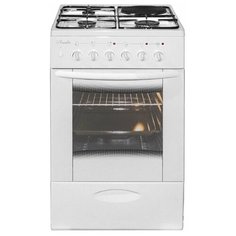 Плита газоэлектрическая Лысьва ЭГ 1/3г14 МС-2у (стеклянная крышка), white