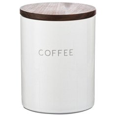 Контейнер для хранения кофе Smart Solutions, 650 мл, с деревянной крышкой