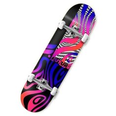 Скейтборд Footwork Ion 31.5, 31.5x8, фиолетовый/черный