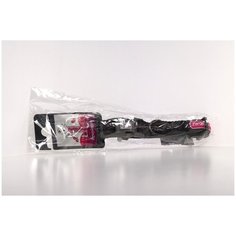 Ошейник "ForMyDogs" светоотражающий, цвет: черный, размер: XS 23-62 см