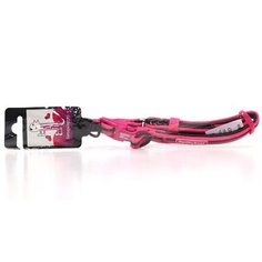 Ошейник "ForMyDogs" светоотражающий, цвет: фуксия размер: S 23-62 см