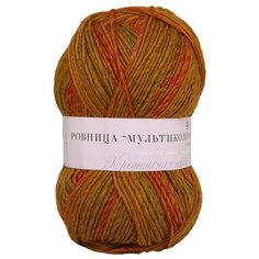 Пряжа Пехорка Ровница мультиколоровая, 50 % шерсть, 50 % акрил, 200 г, 400 м, 5 шт., 922 М