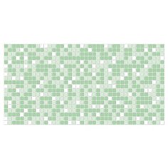 Панели ПВХ / Панели пвх для стен Мозаика зеленая 955 х 480 мм, 8шт. Grace