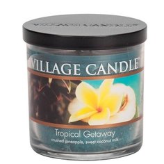 Ароматическая свеча Village Candle "Тропический остров", стакан, маленькая