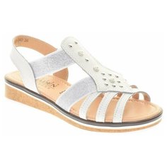 Босоножки Baden женские летние, размер 39, цвет белый, артикул HX053-040