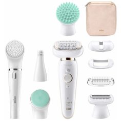 Эпилятор Braun Silk-epil 9 Flex Beauty Set SES 9300 white
