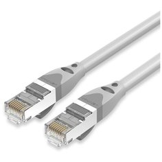 Патч-корд VENTION прямой SFTP cat.6A, RJ45 - 0.5 м. Серый