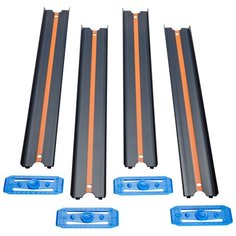 Дополнительные секции Hot Wheels прямые красные GLD48