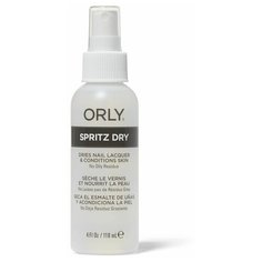Orly верхнее покрытие Spritz Dry, бесцветный