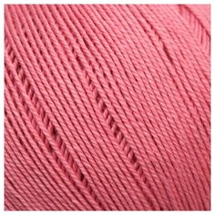 Пряжа Пехорка Ажурная (100% мерсеризованный хлопок) (21 брусника) 10 шт