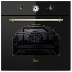 Духовой шкаф электрический MIDEA MO58100RGB-B антрацит (ретро)